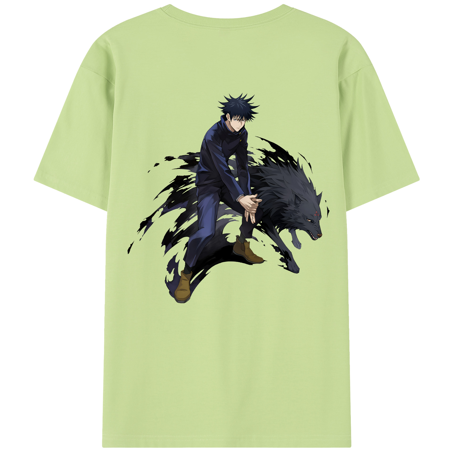 （画像用） 呪術廻戦 Jujutsu Kaisen 綿100％半袖Tシャツ（背面プリント）